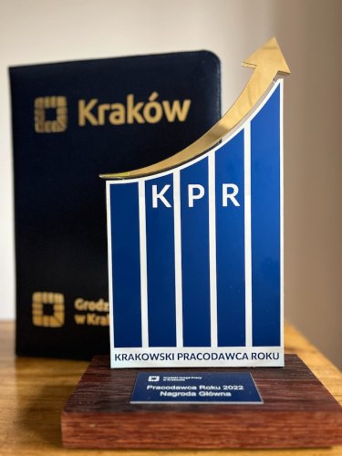 SIG z tytułem Krakowski Pracodawca Roku 2022